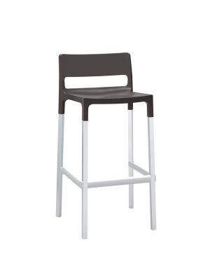 Barkruk Divo H75 antraciet