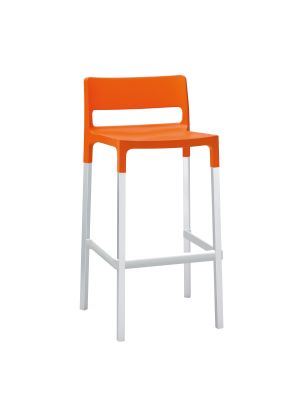 Barkruk Divo H75 oranje