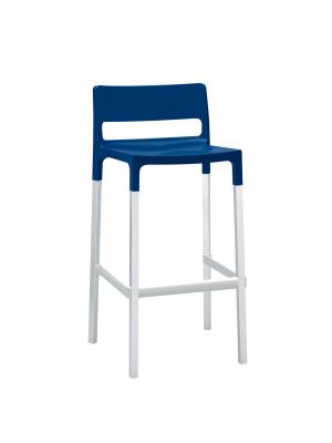 Barkruk Divo H75 blauw